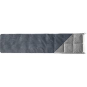YnM Weighted Eye Mask for Sleep & Relaxation | Hot & Cold Therapy Eye Mask | Cooling Bamboo & Cozy Minky Dual-Sided Weighted Sleep Mask with a Romvable Insert Filled with Clay Beads, 0.5lb