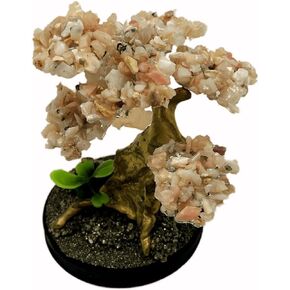 Collection, Small Rose Quartz Tree, 3", Natural Raw Healing Crystals, Gemstone for Spiritual, Reiki, Yoga, Meditation, Chakra