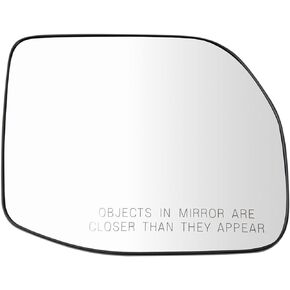TRQ Right Mirror Glass Compatible with 2022 Ford Maverick