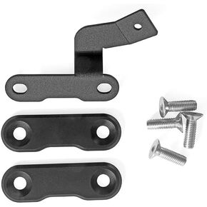 MOTO4U Footrest Cover Passenger Footpeg Removal Delete Kit Footrest Removal Plate Set Pillion for MT09 FZ09 2014-2017