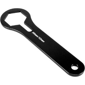 aqxreight Fork Cap Wrench, 50mm, Aluminum Alloy, for 125-550 SX XCWP Motorcycle Shock Absorber Adjustment