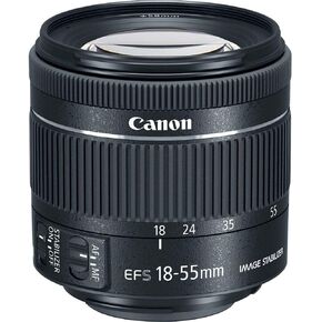 Canon EF-S 18-55 f/4-5.6 is STM, Black (1620C002) in Kuwait
