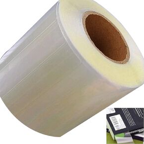 300Pcs Clear Label Protector Shields 2"x3" Vinyl Label Shields Library Book Repaire Tape Labels-Spine Labels Clear Protectors for Essential Oil Bottle Labels Food Jars Labels Barcode Label Protectors