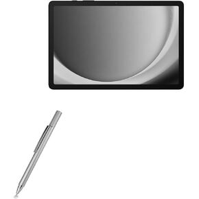 BoxWave Stylus Pen Compatible with Samsung Galaxy A9+ 5G - FineTouch Capacitive Stylus, Super Precise Stylus Pen - Metallic Silver