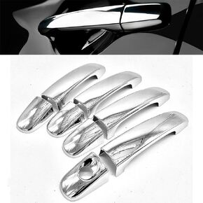 ALP Triple Chrome Plated Door Handle Cover Overlay Compatible with 2014-2019 Soul
