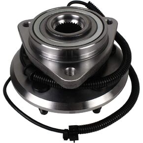 محور العجلة الأمامية Autoround ومجموعة المحامل 513270 متوافقة مع Jeep Liberty 2008-2012، Dodge Nitro 2007-2011، 5 عروة مع ABS