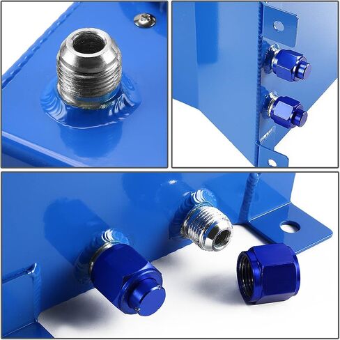 DNAMotoring ALU-FT-T1-BK Aluminum 2.5-Gallon Fuel Cell Gas Tank in Saudi Arabia