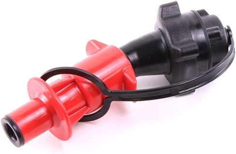 Oregon Fuel Combi Can Safety Spout, Replacement Nozzle for Oregon Combi Cans and Oregon 5L Fuel Cans, Easy to Use Cap (562611), Red in Saudi Arabia