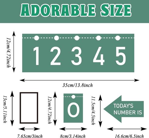 Number Line Bulletin Board -20 to 120 for Wall Classroom, Eucalyptus Leaf Green Bulletin Border Trim Decor, Eucalyptus Home-School Classroom Math Learning Supplies for Teachers Students in Saudi Arabia