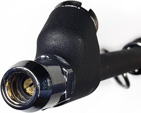 مقياس ضغط الإطارات للخدمة الشاقة، مقياس إطار تشاك هوائي مزدوج الرأس، أنبوب ممتد لقياس ضغط الإطارات للسيارات شبه الشاحنات 10-150 رطل لكل بوصة مربعة / 100-1000 كيلو باسكال in Kuwait