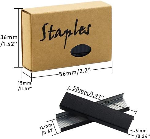 6 عبوات من الدبابيس القياسية 26/6 عبوات دباسة خالية من المربى 1/4 بوصة للوازم المكتبية المنزلية، 1000 قطعة دبابيس لكل عبوة، 6000 قطعة إجمالاً in Kuwait