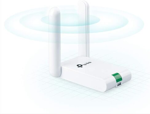 TP-Link USB Wifi Dongle 300Mbps High Gain Wireless Network Adapter for PC Desktop and Laptops. Supports Win10/8.1/8/7/XP, Linux 2.6.24 - 4.9.60, Mac OS 10.9 - 10.15 (TL-WN822N) in Saudi Arabia