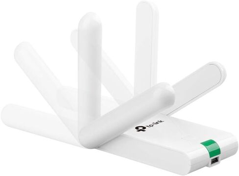 TP-Link USB Wifi Dongle 300Mbps High Gain Wireless Network Adapter for PC Desktop and Laptops. Supports Win10/8.1/8/7/XP, Linux 2.6.24 - 4.9.60, Mac OS 10.9 - 10.15 (TL-WN822N) in Saudi Arabia