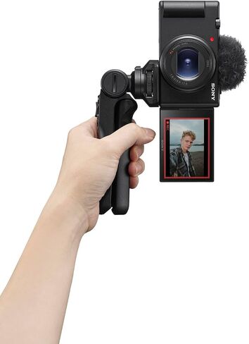 Sony ZV-1 II Vlog Camera for Content Creators and Vloggers (Black) (Renewed) in Saudi Arabia