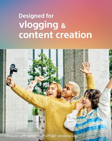 Sony ZV-1 II Vlog Camera for Content Creators and Vloggers (Black) (Renewed) in Saudi Arabia