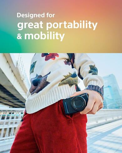 Sony ZV-1 II Vlog Camera for Content Creators and Vloggers (Black) (Renewed) in Saudi Arabia