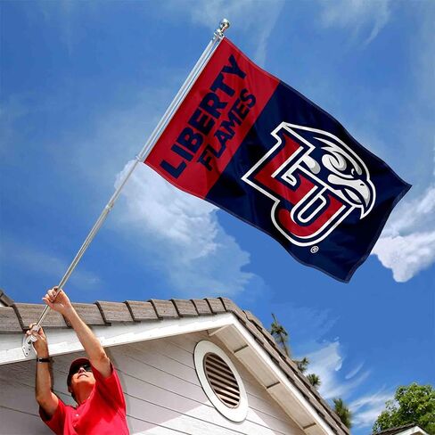 Liberty Flames Flag Large 3x5 in Saudi Arabia