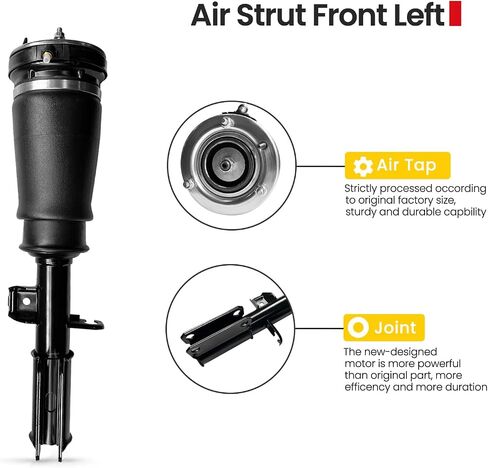 VIGOR Front Right Air Shocks Absorber Compatible with 1998-2007 BMW X5 E53 Car Air Strut, OEM Replace Number 37116757502, 37116761444 in Saudi Arabia