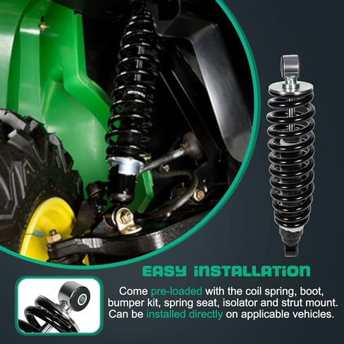 ممتص الصدمات الأمامي مناسب لجون ديري جاتور XUV625i، XUV825i، XUV855D، XUV825M، XUV825E، XUV855M، XUV855E. يستبدل # AM142426 (2 قطعة) in Kuwait