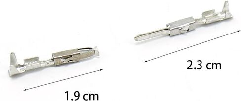 1.5mm Pins Car Splices Wire Crimp Terminal Electrical Auto Connectors Male Female Terminals Non-insulated 615-1.5 623-E1.5 in Saudi Arabia