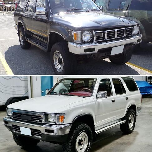 ل 1989 1990 1991 1992 1993 1994 1995 تويوتا بيك اب 2/4WD، 1990 1991 4 عداء المصد الأمامي بدوره إشارة الإسكان الجمعية زوج مجموعة سائق والركاب الجانب TO2520105 TO2521107 in Kuwait