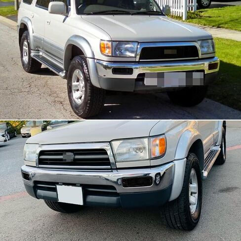 ل 1989 1990 1991 1992 1993 1994 1995 تويوتا بيك اب 2/4WD، 1990 1991 4 عداء المصد الأمامي بدوره إشارة الإسكان الجمعية زوج مجموعة سائق والركاب الجانب TO2520105 TO2521107 in Kuwait