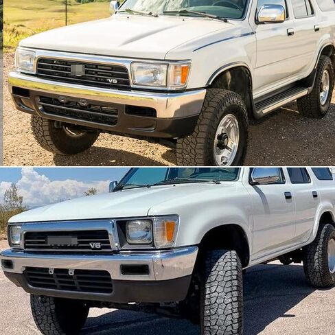 ل 1989 1990 1991 1992 1993 1994 1995 تويوتا بيك اب 2/4WD، 1990 1991 4 عداء المصد الأمامي بدوره إشارة الإسكان الجمعية زوج مجموعة سائق والركاب الجانب TO2520105 TO2521107 in Kuwait