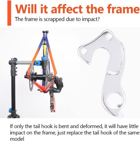 VGEBY الخلفية والعتاد الميكانيكية Derailleur شماعات سبائك الألومنيوم Derailleur شماعات الذيل هوك التسرب محول للدراجة الجبلية (#288) Derailleur شماعات الخلفية Derailleur شماعات Derailleur شماعات in Saudi Arabia