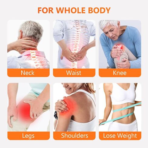 Red Light Therapy Belt - Near Infrared Light Therapy & Red Light Therapy for Body, Relaxing Muscle, Inflammation, Improve Circulation - Infrared Therapy or Infrared Light Therapy Device in Saudi Arabia