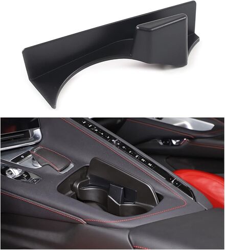 Center Console Storage Box Expand Your Storage with a Cup Holder Bracket for Corvette C8 Stingray 2020-2024 Z06 Z51- Ideal for Phone and Glasses (Cup Holder) in Kuwait