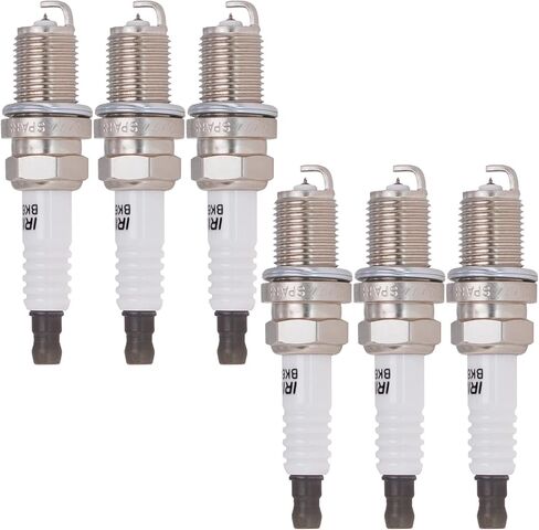 شمعات الإشعال BKR6EIX-11 3764 استبدال السيارات إيريديوم شرارة التوصيل مجموعة من 4 متوافقة مع تويوتا نيسان كامري سيليكا كورولا هايلاندر ماتريكس MR2 بريفيا RAV4 سولارا تندرا in Kuwait