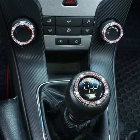 JessicaAlba® New Car Interior One-Key Engine Start Stop Ignition Push Button Decorative Diamante Ring for Cars, Trucks, Jeeps, SUV, and More. in Kuwait