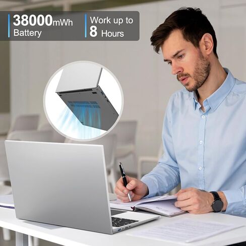كمبيوتر محمول Jumper، أجهزة كمبيوتر محمولة Intel Quad Core CPU (حتى 3.4 جيجا)، شاشة 16 بوصة FHD IPS 1920x1200 (16:10)، 16 جيجا DDR5 512 جيجا SSD، 2.4G+5G WiFi، BT4.0، نظام تبريد، 4 مكبرات صوت ستيريو، كاميرا ويب عالية الدقة، USB3.0. in Kuwait
