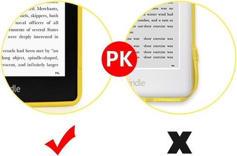 Case for Kindle Paperwhite 7th Gen (2015) - Slim Fit TPU Gel Protective Cover Case for 6" Kindle Paperwhite 7th Gen 2015 (White) in Saudi Arabia