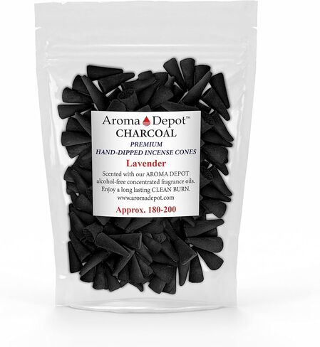 1'' Lavender Incense Charcoal Cones (Approx. 180-200) in Saudi Arabia
