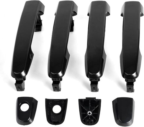 FAERSI 4pcs Exterior Outside Door Handle Front Rear Driver & Passenger Side Replacements for 2004-2014 Toyota Corolla #88971449, 88971457, 69211-42010, 69217-12030, 69229-02011 in Saudi Arabia