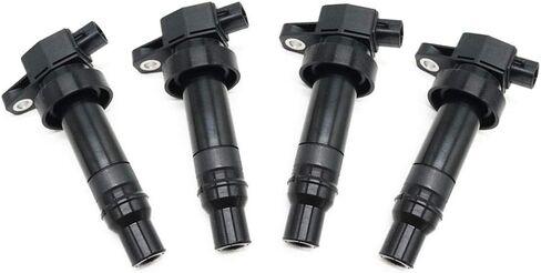 استبدال حزمة ملف الإشعال 27301-2B010 C1737 UF-636 5C1794 52-2149 متوافق مع 2010 2011 كيا سول L4 1.6L، حزمة من 4 in Kuwait