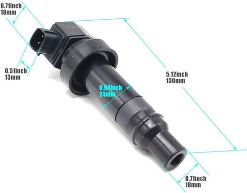 استبدال حزمة ملف الإشعال 27301-2B010 C1737 UF-636 5C1794 52-2149 متوافق مع 2010 2011 كيا سول L4 1.6L، حزمة من 4 in Kuwait