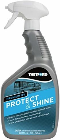 THETFORD Premium RV Protect & Shine - بخاخ معالجة شمع الكرنوبا للمركبات الترفيهية - السيارات - القوارب - الدراجات النارية - 32 أونصة 32755 in Kuwait