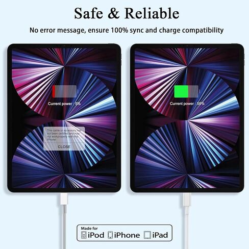 شاحن iPad سريع، 3 عبوات شاحن PD 20 وات USB C مع سلك شاحن USB C إلى C لهاتف IPhone 15/15 Pro/15 Pro Max/15 Plus، iPad 10th، iPad Air 5/4th، iPad Mini 6th، iPad Pro 12.9/ 11 بوصة 2022/21/20/18 in Kuwait