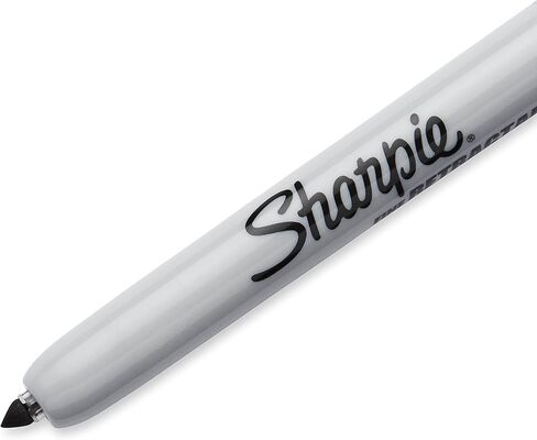 SHARPIE Retractable Permanent Marker, Fine Point, Black, 1 Count in Saudi Arabia