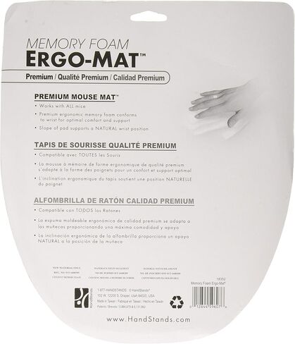 Memory Foam Ergonomic Mouse Mat in Kuwait