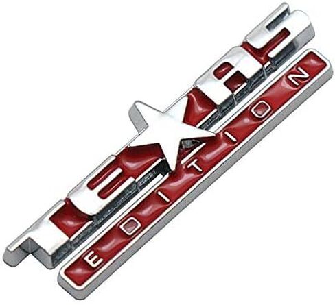 Small Size 1pcs Texas Edition Emblem Badge Dash Instrument Panel Replacement For Silverado ((Black Chrome)) in Saudi Arabia