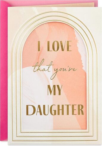 Hallmark Birthday Card for Daughter (Love That You're My Daughter) in Saudi Arabia