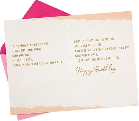 Hallmark Birthday Card for Daughter (Love That You're My Daughter) in Saudi Arabia
