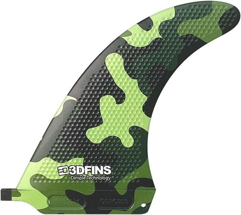 زعانف 3DFINS عالية الأداء من سلسلة GOHARD، قاعدة كلاسيكية 7 بوصة زعنفة واحدة للوحات SUP والألواح الطويلة - تقنية الدمل، المزيد من السرعة والمزيد من القيادة in Kuwait