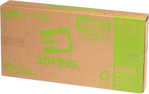 زعانف 3DFINS عالية الأداء من سلسلة GOHARD، قاعدة كلاسيكية 7 بوصة زعنفة واحدة للوحات SUP والألواح الطويلة - تقنية الدمل، المزيد من السرعة والمزيد من القيادة in Kuwait