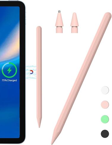 Stylus for iPad Pencil 2nd Generation - Replacement for Apple Pencil 2nd Generation Wireless Charging, Pencil for iPad Pen for iPad Pro 11" 1/2/3/4, iPad Pro 12.9" 3/4/5/6, iPad Air 4/5, iPad Mini 6 in Saudi Arabia