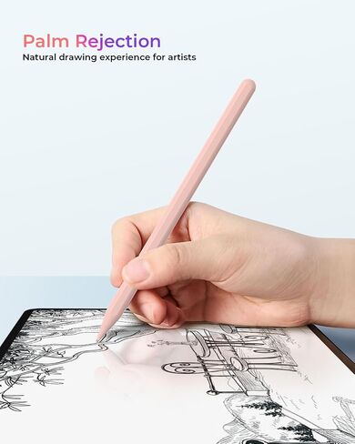 Stylus for iPad Pencil 2nd Generation - Replacement for Apple Pencil 2nd Generation Wireless Charging, Pencil for iPad Pen for iPad Pro 11" 1/2/3/4, iPad Pro 12.9" 3/4/5/6, iPad Air 4/5, iPad Mini 6 in Saudi Arabia