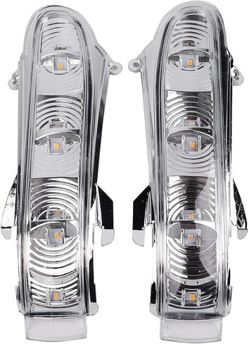 1Pair Mirror Turn Signal, Rearview Side Mirror Turn Signal Indicator Smoke Lens Replacement Comaptible for Mercedes Benz W215 CL215 W220 99-03 W220 S500 Mirror Turn Signal 2002 Cl500 Mirror Lights in Saudi Arabia